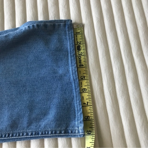 Talbots size 6 petite jeans light wash 5 pocket embellishments on back p… - Picture 6 of 10